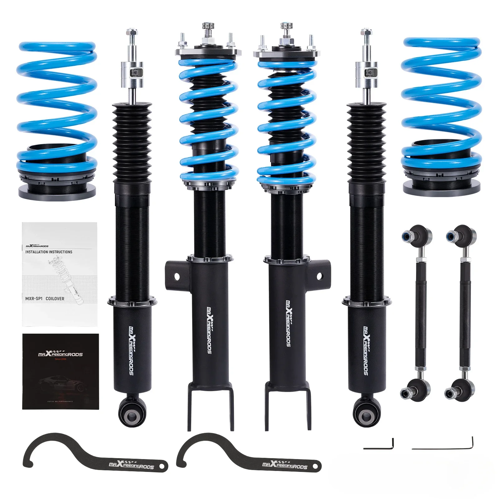 For maXpeedingrods Damper Adjustable Coilover Struts Shock Absorbers For Tesla Model Y RWD 2020+