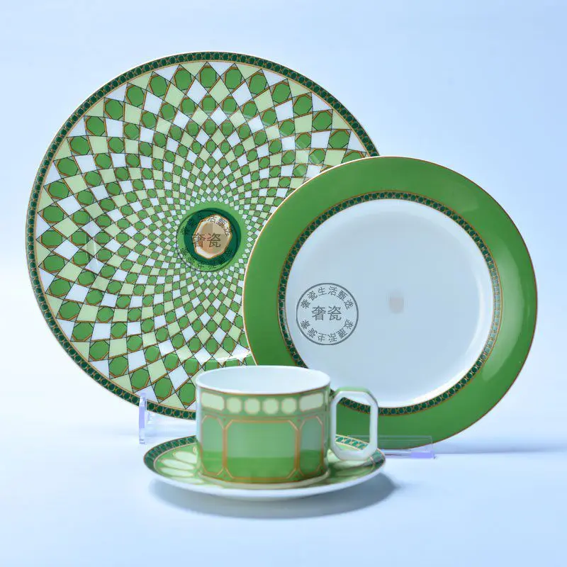 

CX European bone china coffee set, tea set, coffee pot, coffee cup and saucer