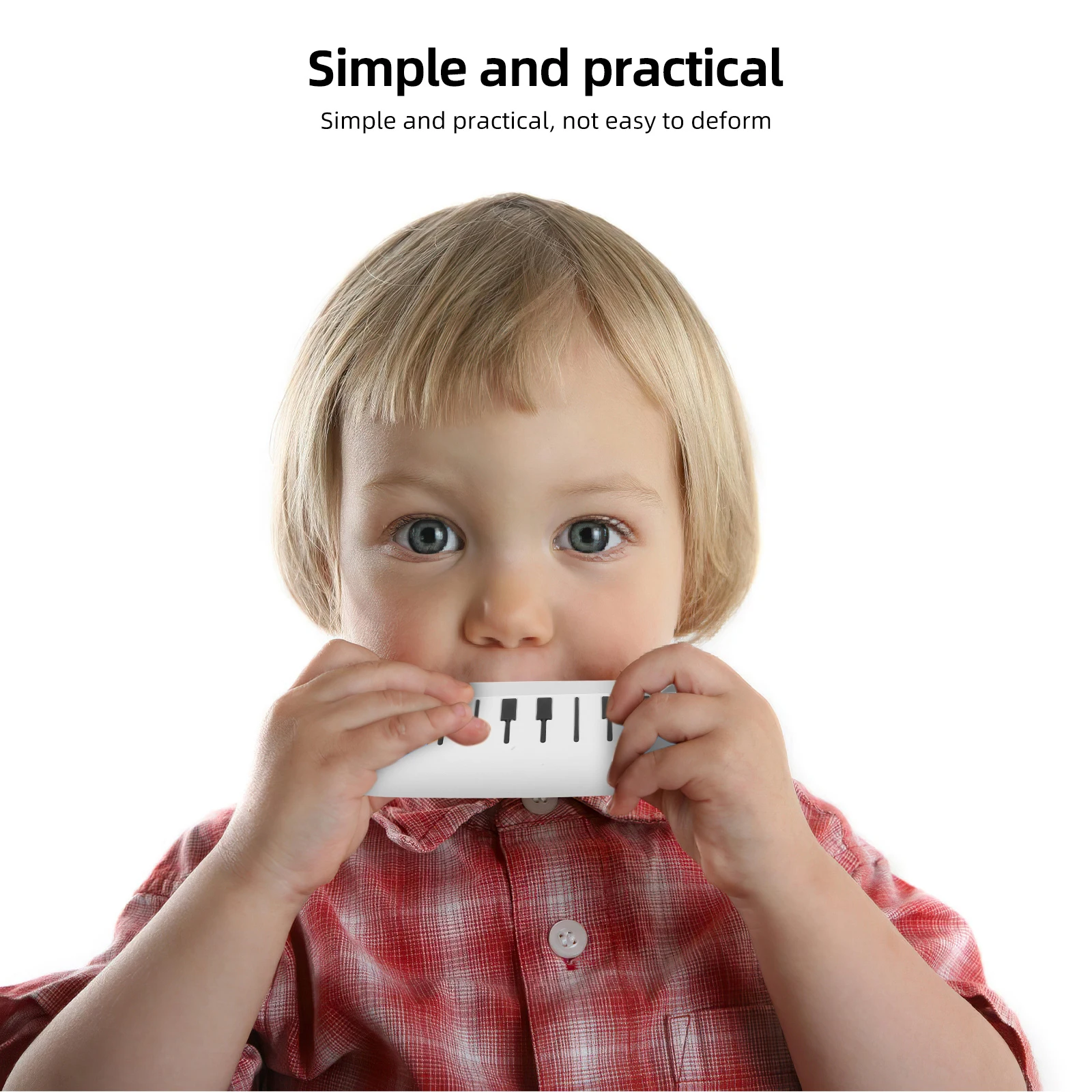 

Beginner Harmonica for Kids 16-Hole Lightweight Pure Sound Quality Ideal for Social Activities Birthday Party Favors