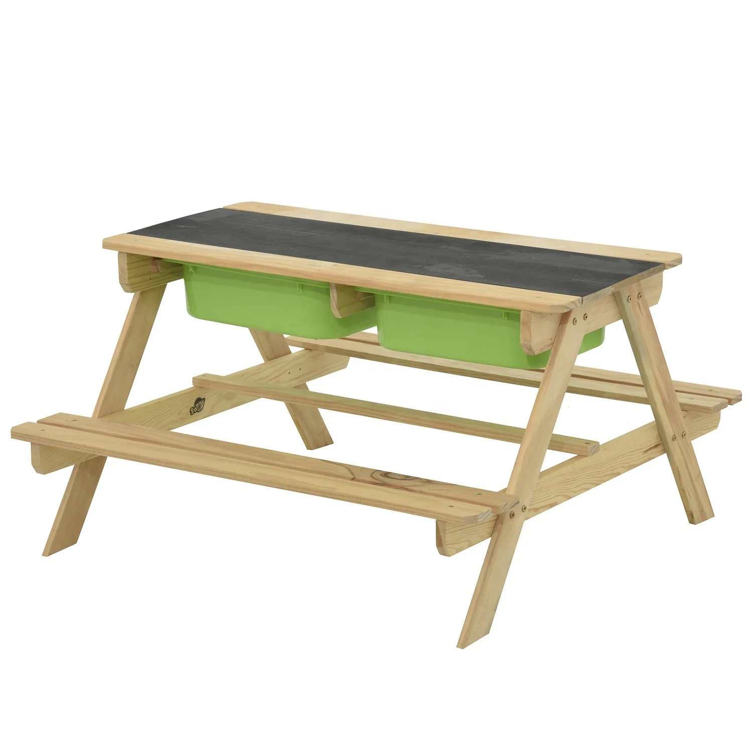 

Outdoor kids picnic table for CHILDREN table backyard wooden natural color