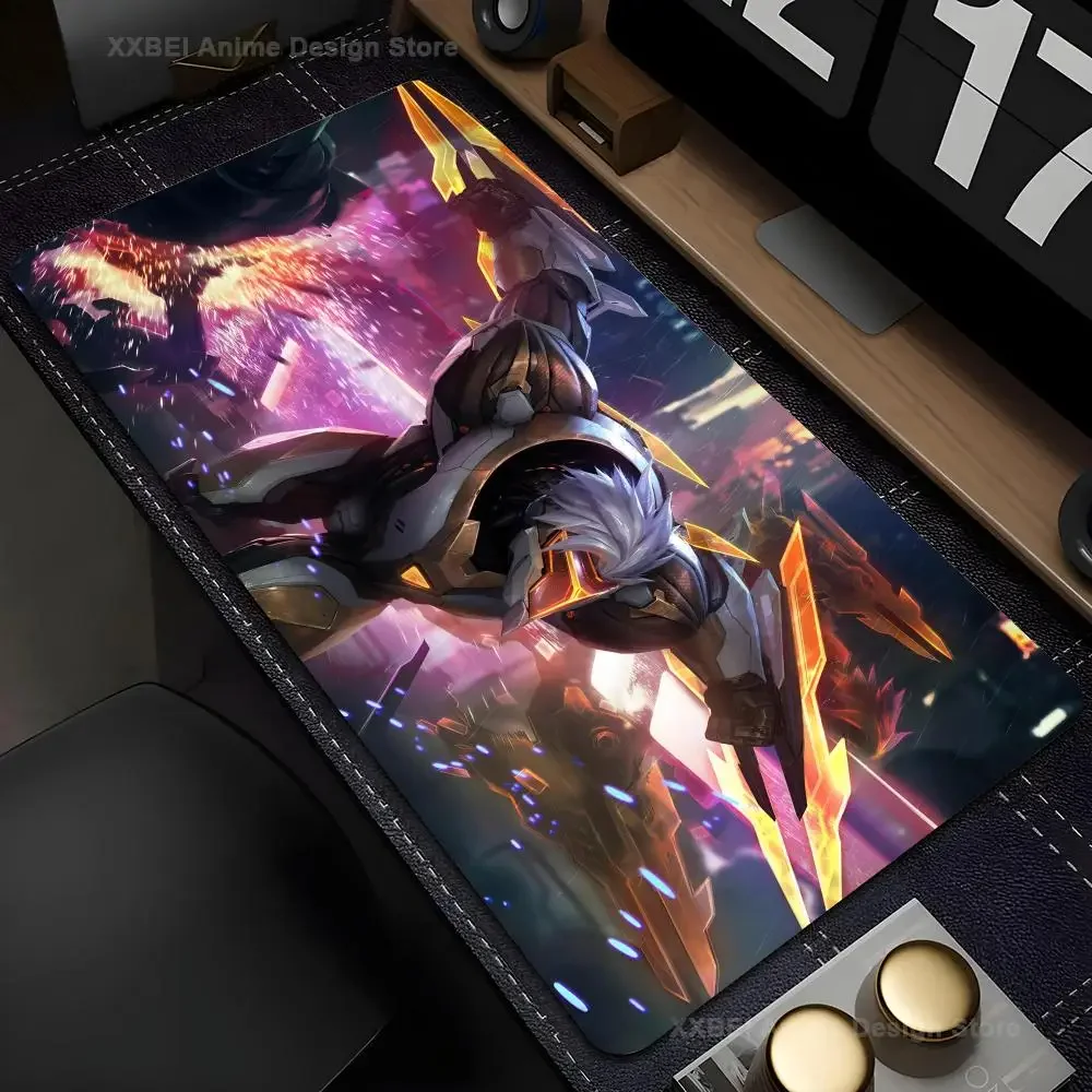 

Game Zed L-League of Legends Mousepad Large Computer Gaming Accessories MousePads Desk Mats Anti-slip Laptop Soft Mice Pad