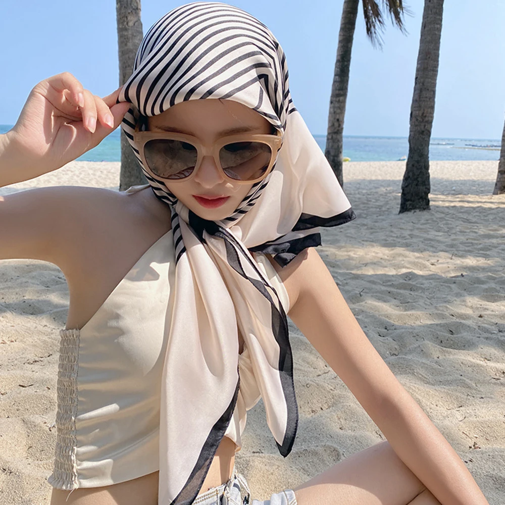 

Элегантная бандана ​ ​ Полосатая шаль ​ ​ ​ ​ Мягкий атлас ​ ​ ​ ​ Имитация шелка ​ ​ ​ ​ Мусульманский хиджаб ​ ​ ​ ​ Классический дизайн ​ ​ ​ ​ Легкий ​ ​