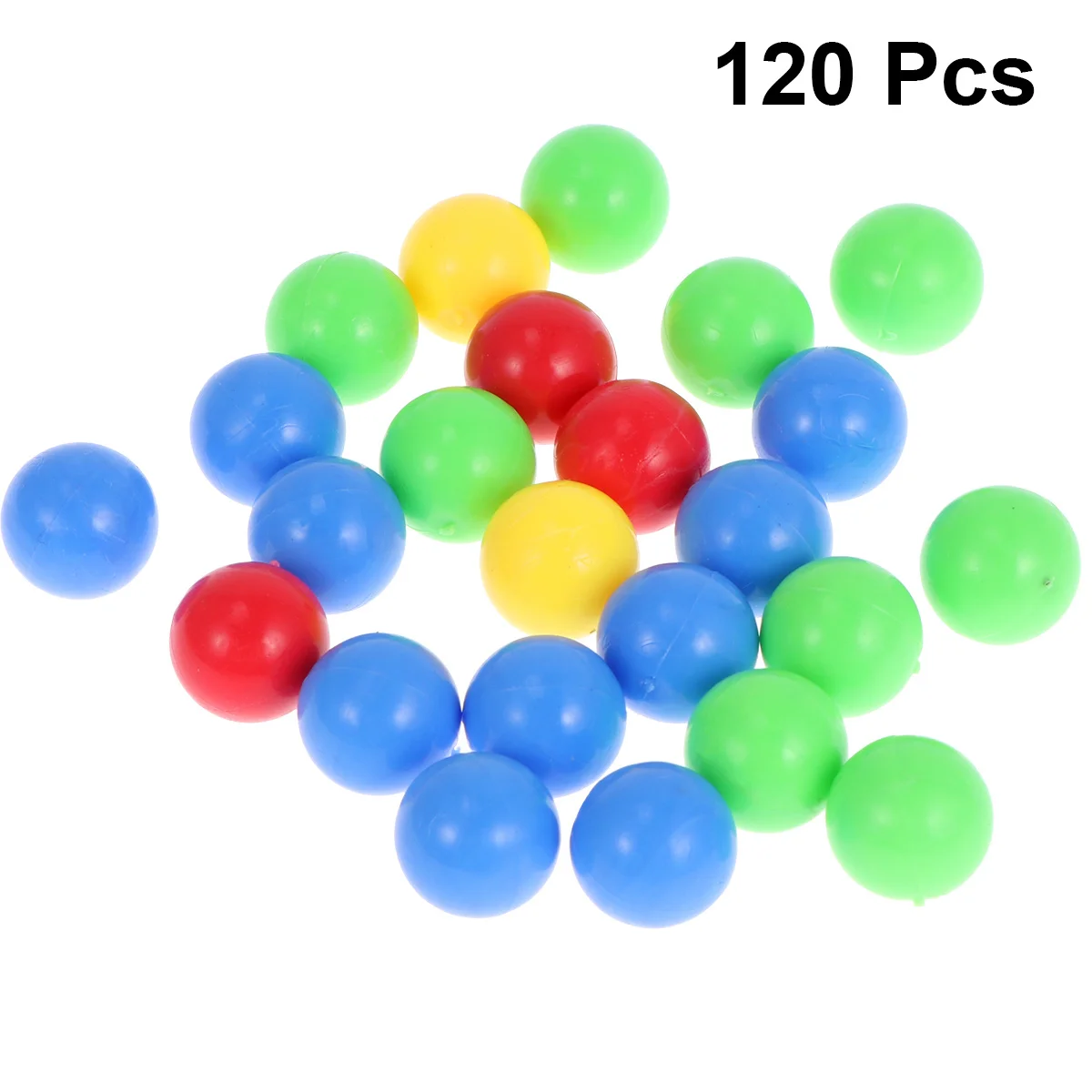 

120pcs Colorful Replacement Marbles for Pit Game Beans Hippo Board Games Eating Game Kids Party Favors