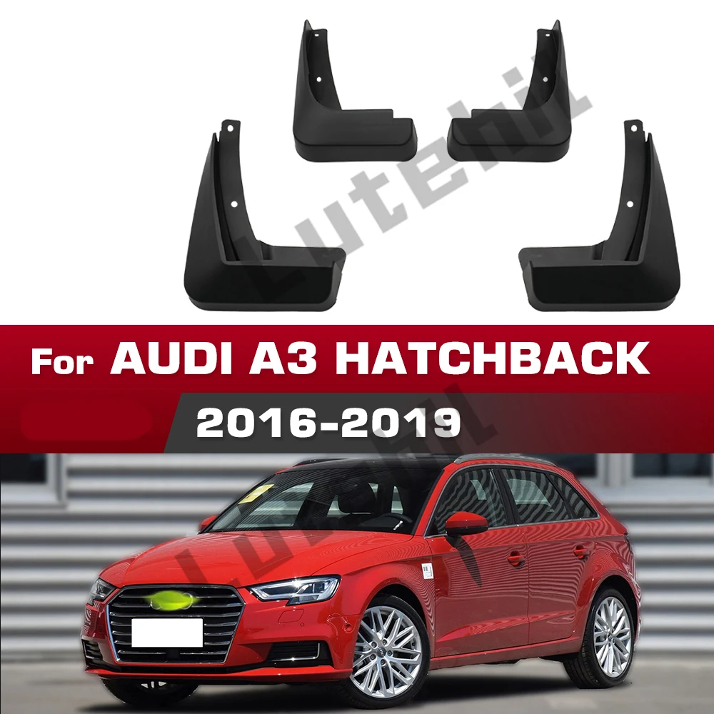 

Mud Flaps For Audi A3 Hatchback 2016 2017 2018 2019 Splash Guards car Accessories