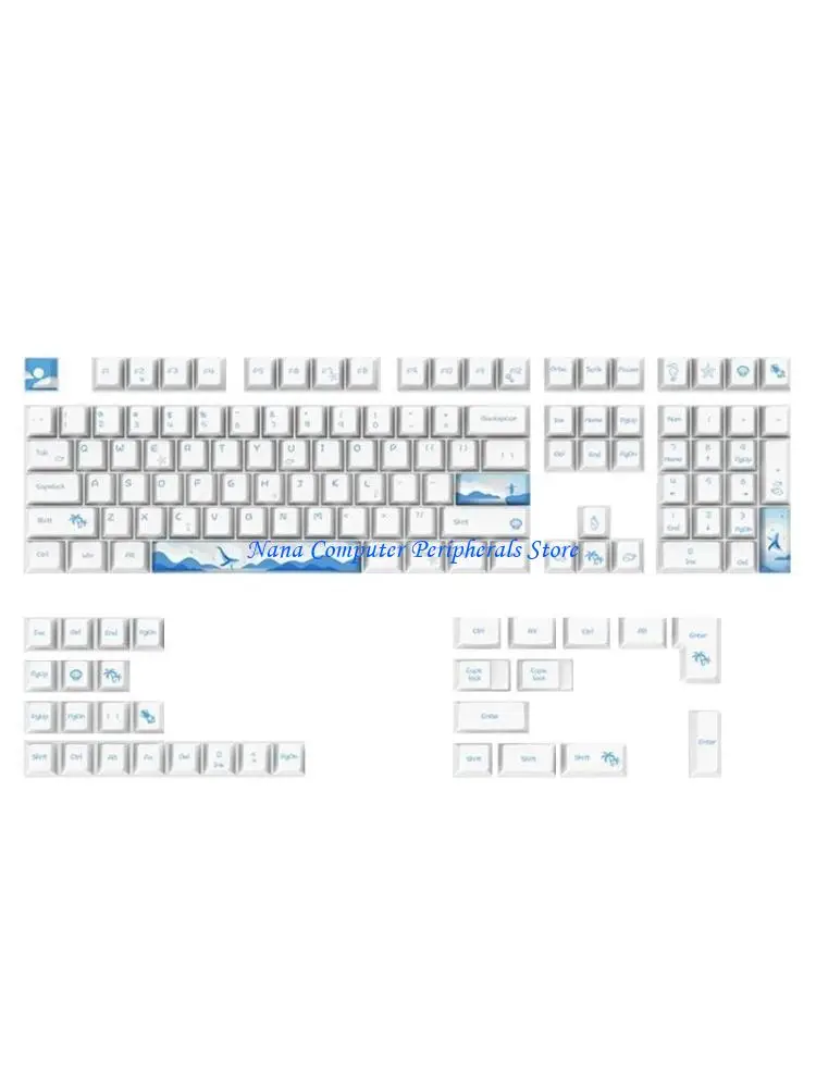 f68c-108-keys-pbt-keycaps-cherry-profile-electronics-game-dolphin-dye-sub-mechanical-keyboard-keycap-for-cherry-mx-switches
