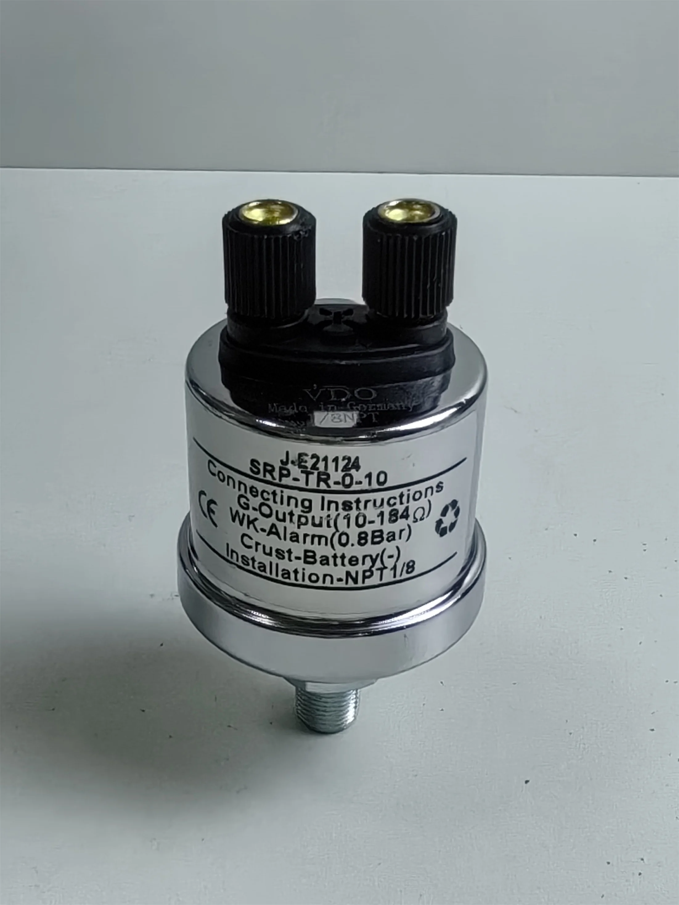 J-E21124 SRP-TR-0-10 Generator Oil Pressure Sensor 0-10bar NPT1/8 M10 G WK Oil Pressure Alarm Sender Diesel Engine Part