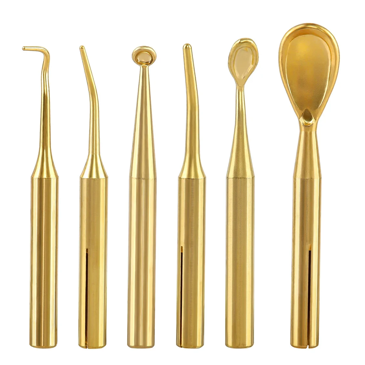 

6pcs/Set Dental Electric Waxer Carving Knife Machine Double Pen 6 Tips Dentist Clinic Supplies Tools Accessories