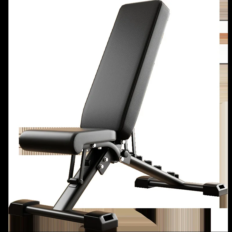 Składany stołek do ćwiczeń z hantlami, wielofunkcyjny, do brzuszków, do ćwiczeń, ławka do wyciskania, sprzęt fitness