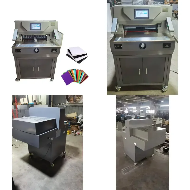 2026 hot sale Zomagtc 500V9 Electric Guillotine A3 Magazine Brochure Book Precision Office Document Trimming Cutting Machine