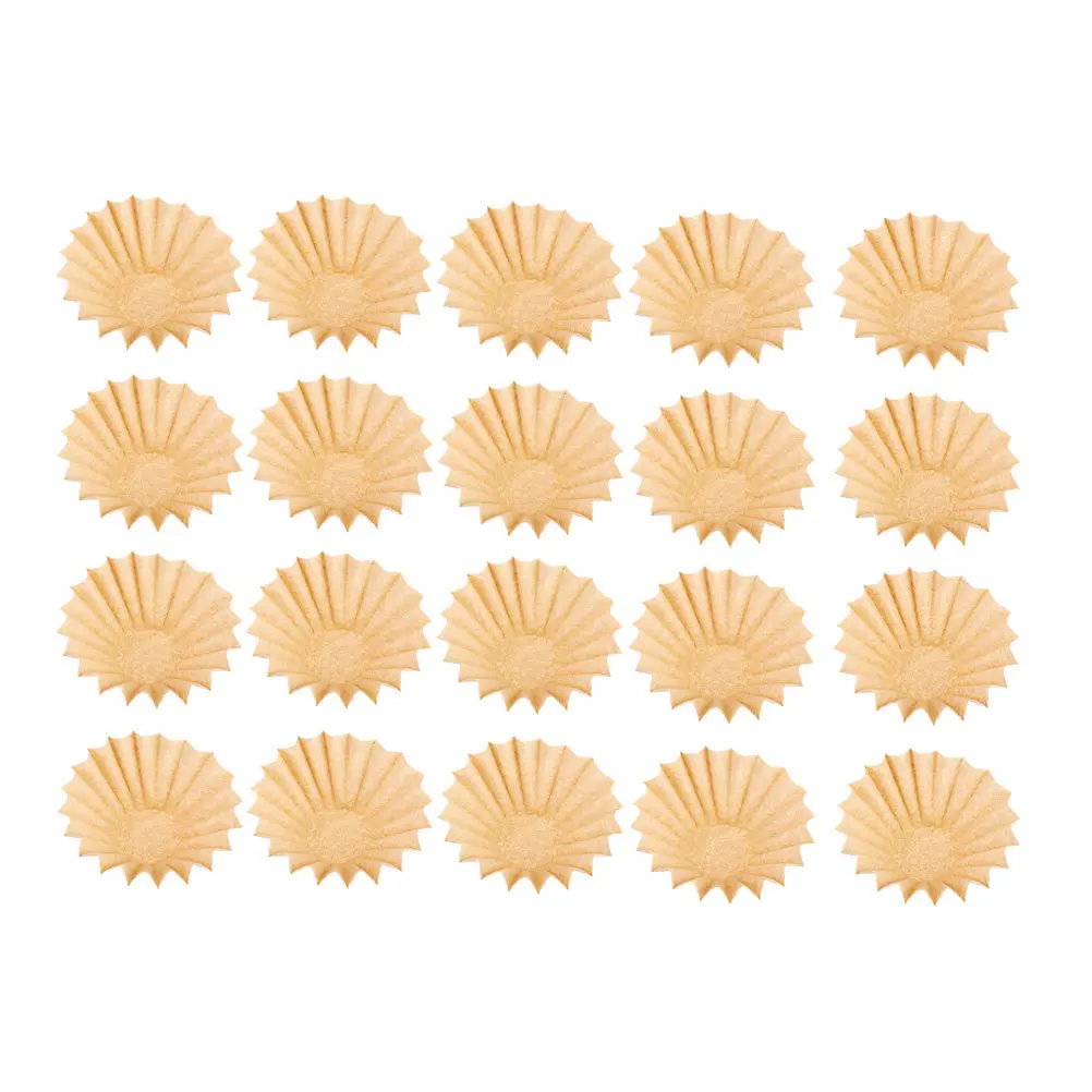 

50 Sheets Coffee Filter Paper Bowl Thickened One Piece Molding Eco Friendly Biodegradable Household Coffee Tea Dripper