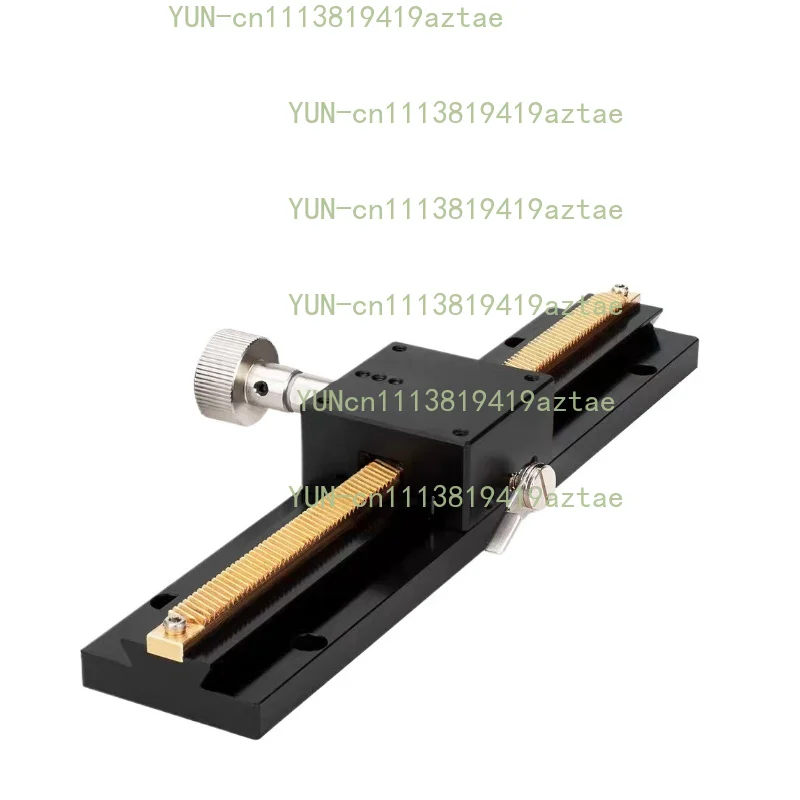 X-axis Dovetail Groove Manual Fine Adjustment Displacement Sliding Table Long Stroke Vertical Lifting Platform LWX40/60/25-100