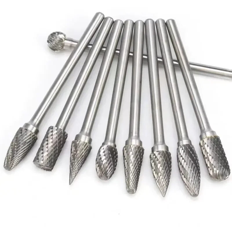 Hot saleDL Factory Supply Double Cut Rotary Burr Deburring Burrs Cylinder Shape Files & Rasps