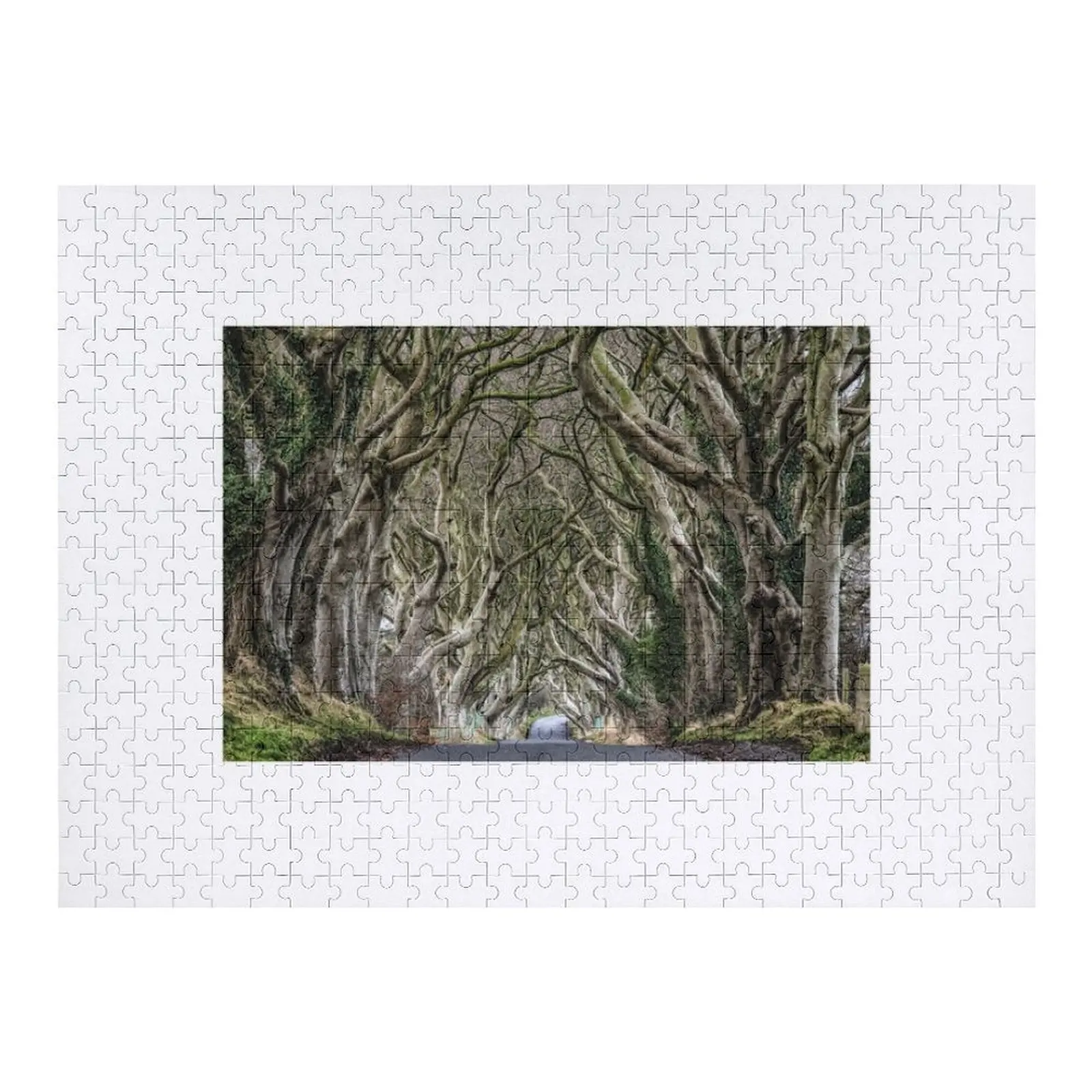 

Пазл Dark Hedges Персонализированные идеи подарков Деревянный для взрослых с фотопазлом