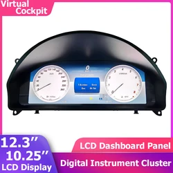 Digital Instrument Gauge Cluster Speedometer For Mercedes Benz GLK-Class X204 10-15 LCD Dashboard Panel Odometer Tachometer NTG