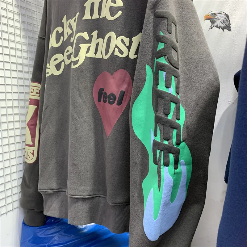 High Quality 1:1 CPFM Kids See Ghosts FREEEE Hoodie Men Kanye West Hooded Sweatshirt Mens Womens Brand Autumn Winter Hoodie