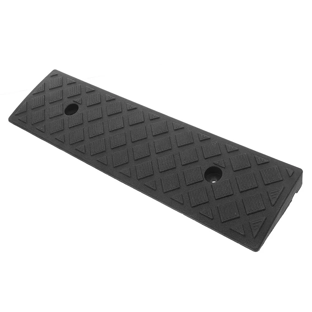 

Heavy Duty Plastic Indoor Step Mat Curb Ramp Driveway Portable Wheelchair Loading Dock Trailer Ramp Anti Slip Shock Absorption