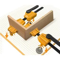 Woodworking Desktop Fixture for 20MM Hole Dog Quick Release Clip Adjustable Frame Fixed Carpenter Workbench Auxiliary Clamp Tool