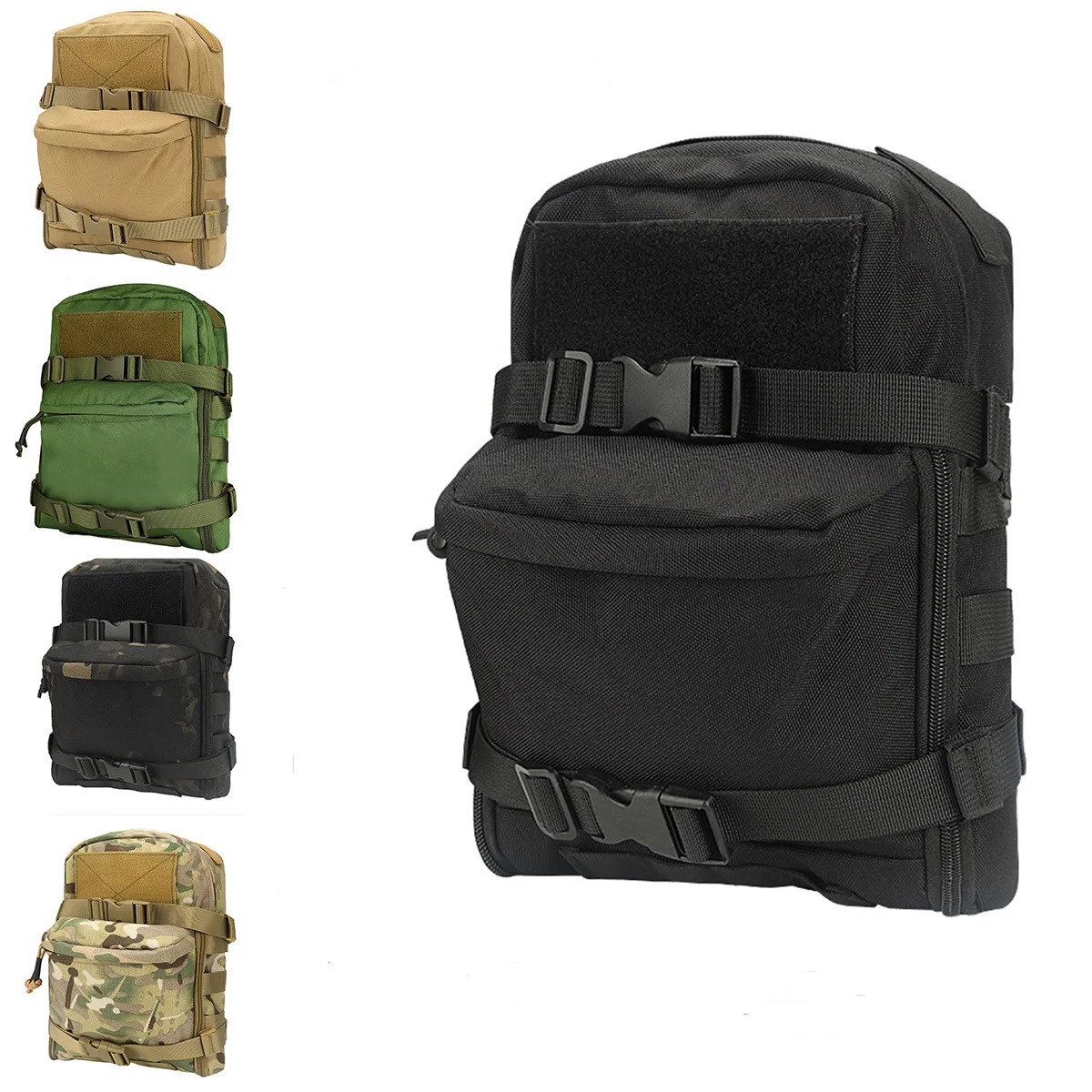 Tactical Military Enthusiast Water Bag Bag Lightweight Jacket Water Hose Backpack Molle Accessories Water Bag Backpack