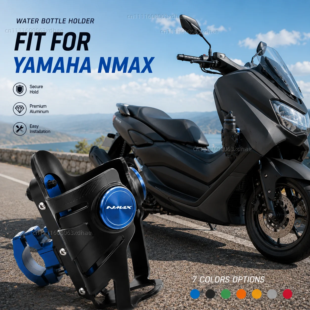 Motorcycle Water Bottle Holder For YAMAHA NMAX125 NMAX150 NMAX155 Coffee Beverage Tea Cup Support Modification Accessories