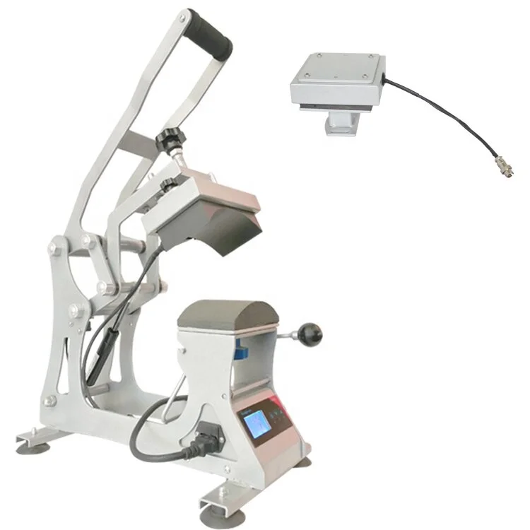 

3in1 For Cap Flat And Pen Semi-automatic Open Cap Press Machine Heat Press Machine Pressure Adjustable