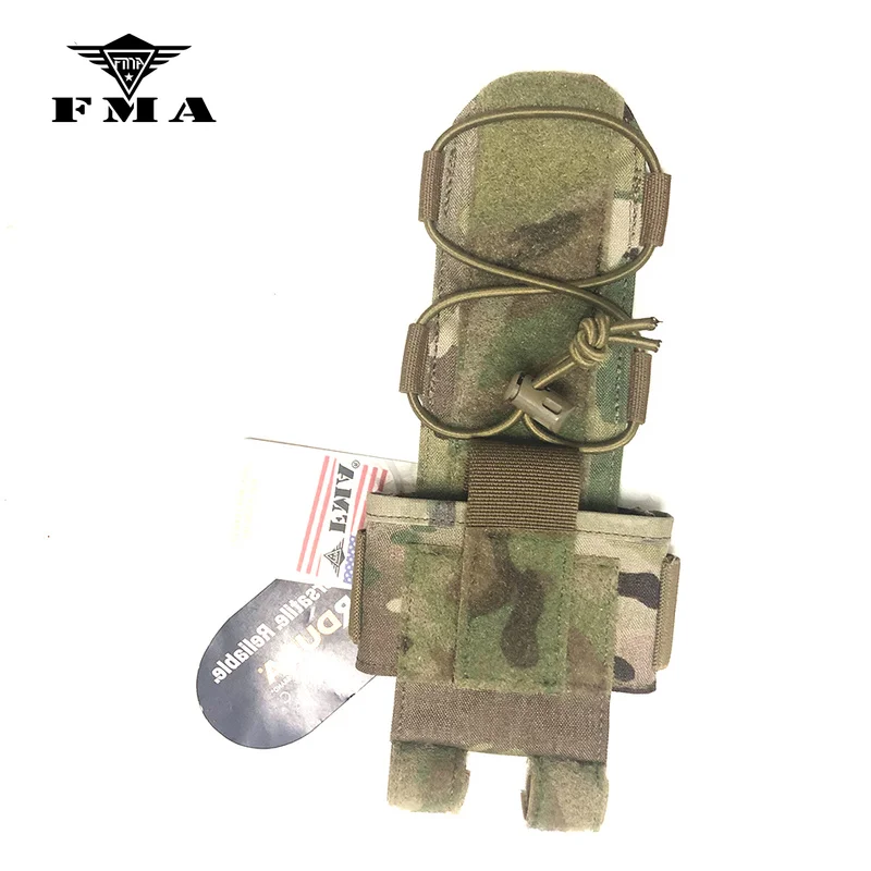 Sakiewka taktyczna FMA MK2 torba obudowa baterii MC na kask polowania Airsoft kask torby na baterie nakrętki na wentyle