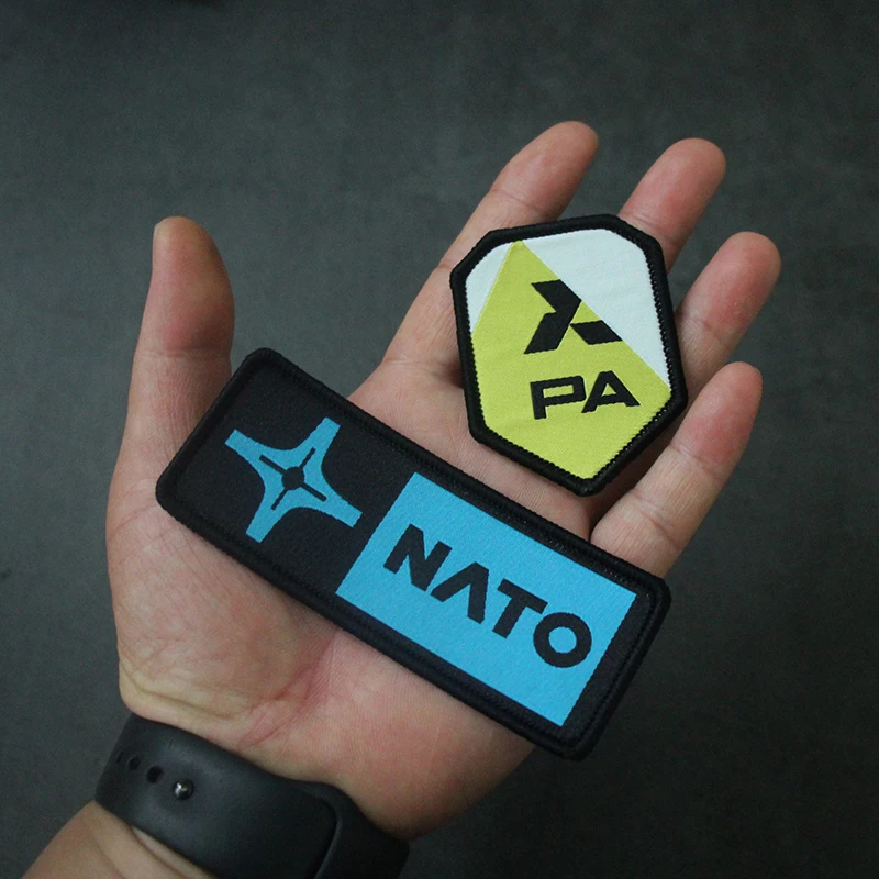 Battlefield 6 Peace Corps Magic Tape Embroidered Badge Game Outdoor  Armed Morale Chapter Sleeve Patch Universal Gender