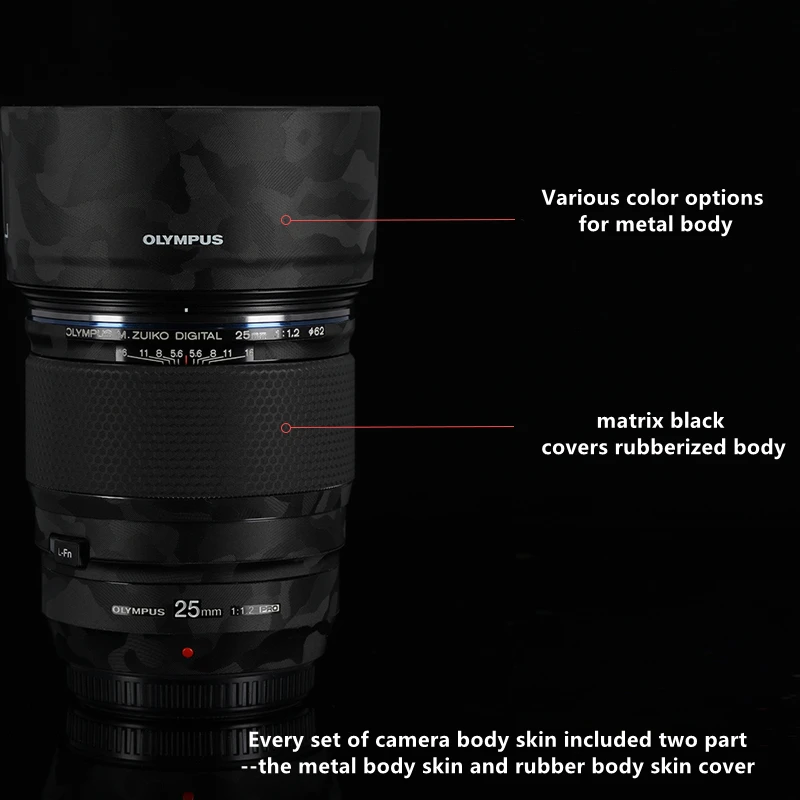 ملصق عدسة ممتاز لجلد الأولمبوس ، غشاء واقي للعدسة ، 25 ، 1.2 F ro ، 25-f، ملصق واقي