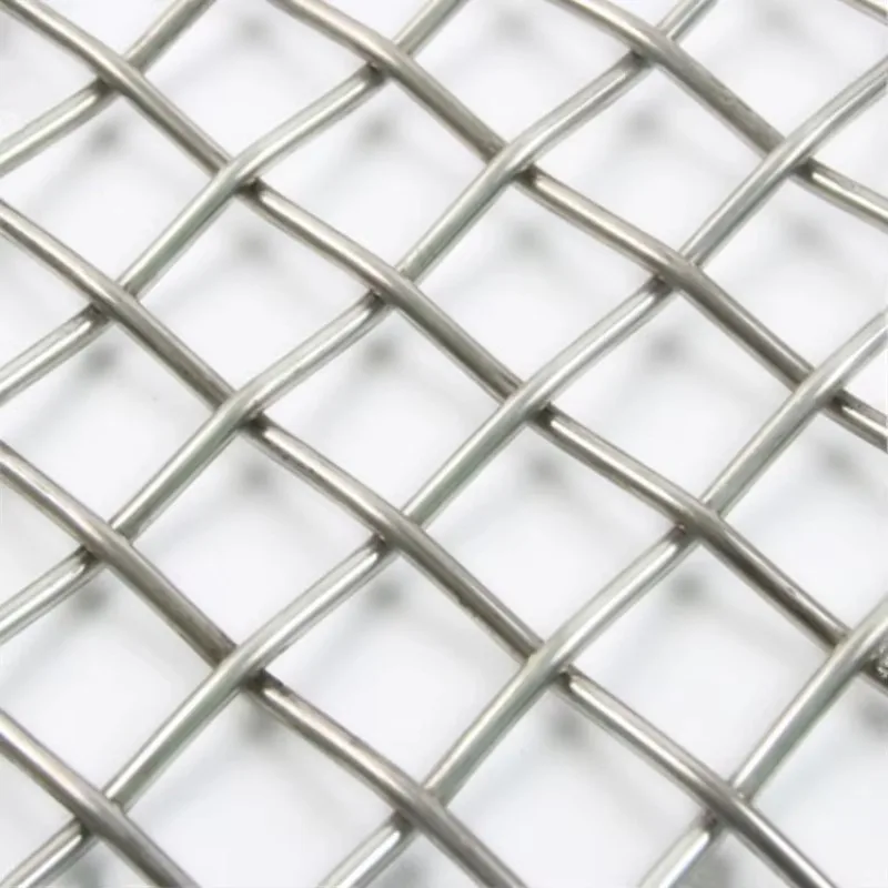 Factory Supply 304 Stainless Steel Woven Mesh Filter Screen for Pig Farming; Embossed Decorative Mesh Zhihang