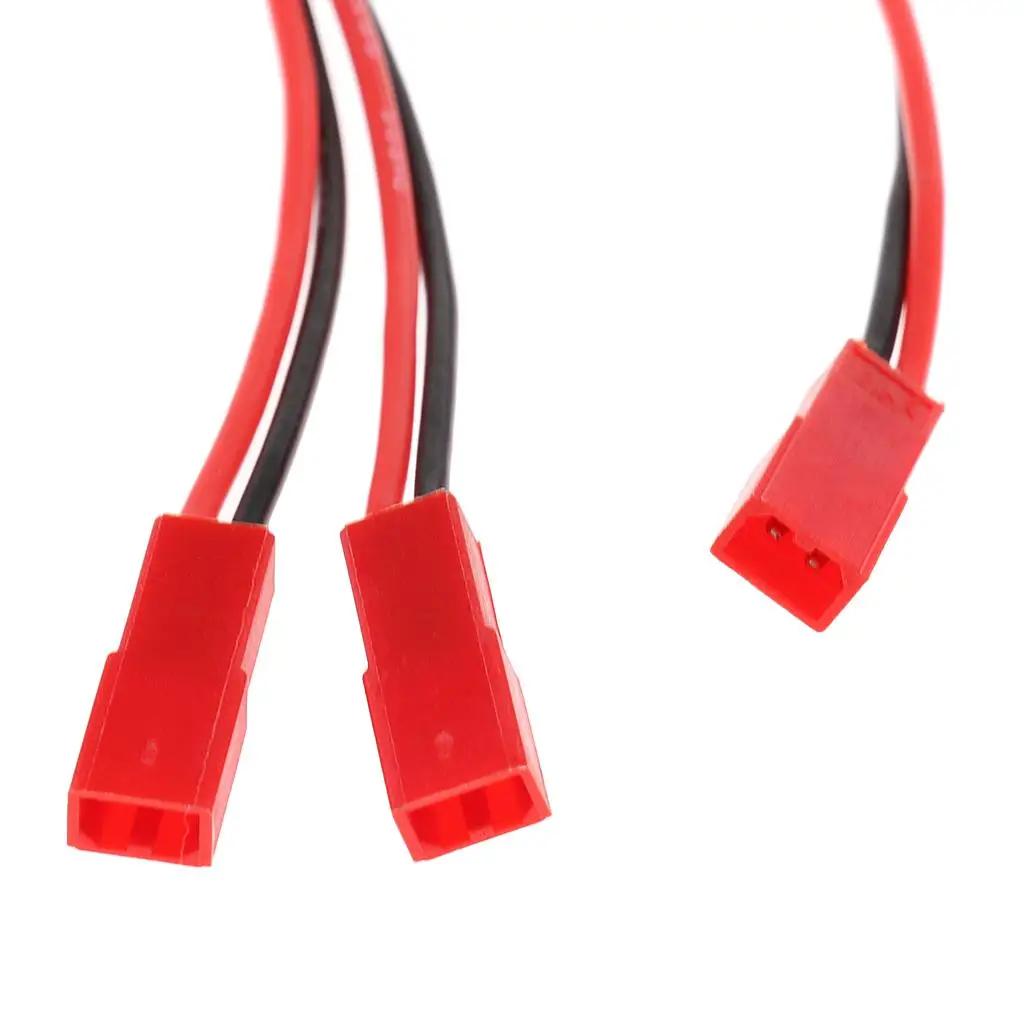 JST Male to Female Y Connector RC Charging Cable Silicone Splitter for Mini RC Helicopter Battery Pack image 5