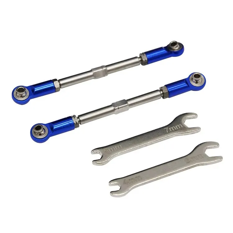

Hot Racing Stainless Steel Camber links Stainless Steel turnbuckle links for 1/10th scale Losi Rock Rey