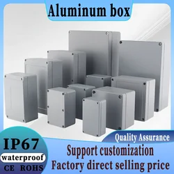 Industry IP67 Aluminum Enclosure Waterproof Junction Box for electronic project Outdoor Explosion-proof Electrical Enclosure