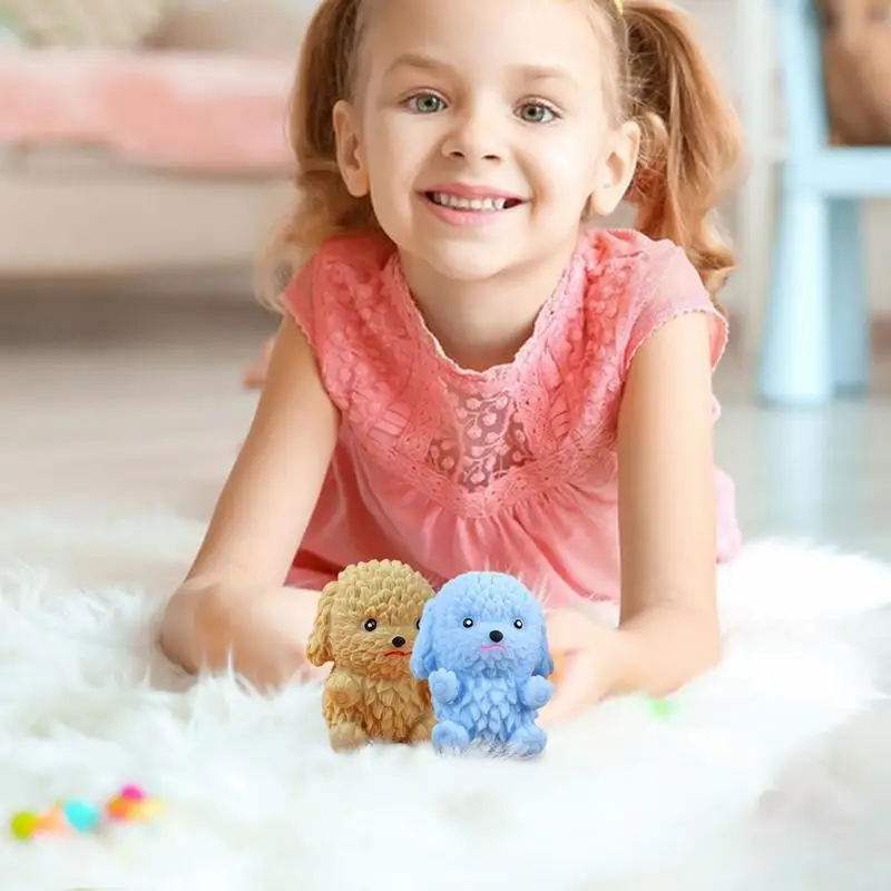 Squeeze Spielzeug Hund Nette Cartoon Simulation Sensorischen Welpen Antistress Spielzeug Party Liefert Tier Spielen Pädagogisches Für Kinder Hund