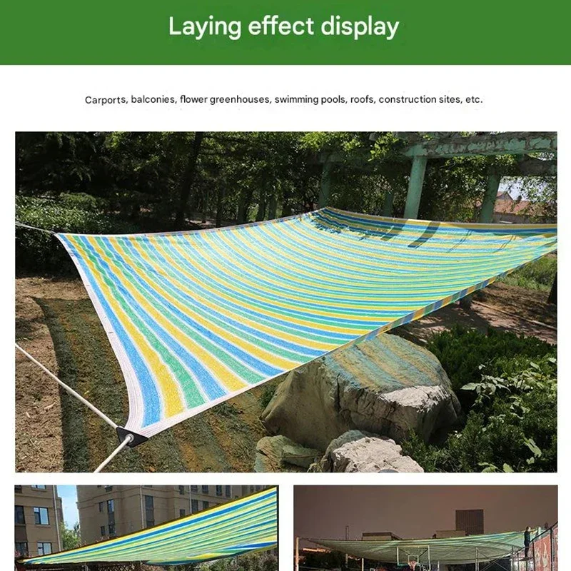 

Household outdoor sunshade cloth, sunshade net, edge wrapped perforated sunshade net, terrace outdoor garden swimming pool sunsh