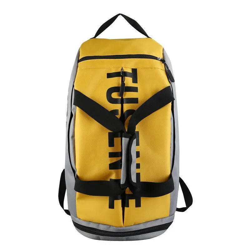 Large Capacity Couple Shoulder Bag Men Multi Travel Backpack Independent Shoe Position Gym Bag Female Student Handbag Schoolbag