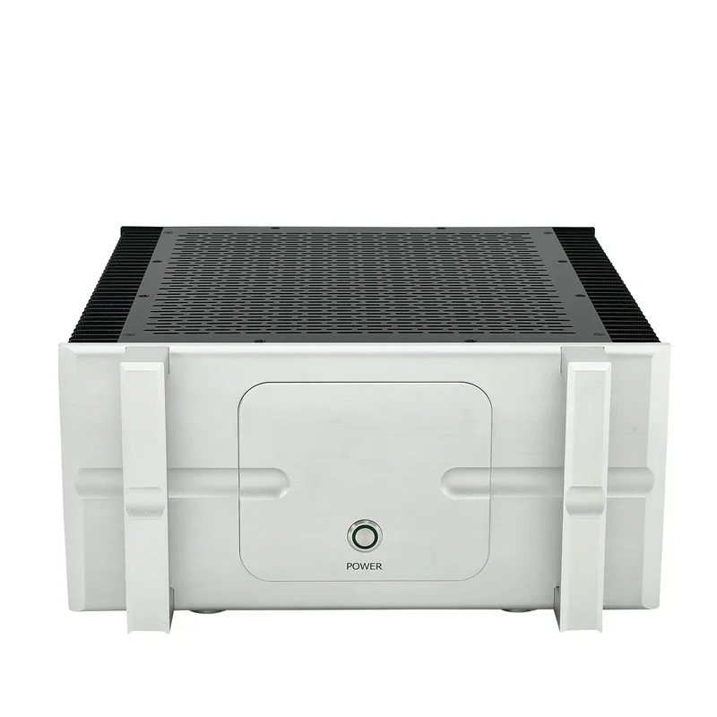 Deluxe Aluminum Enclosure Class A Power Amplifier Chassis Big Case DIY Box For Audio AMP 415*200*430mm