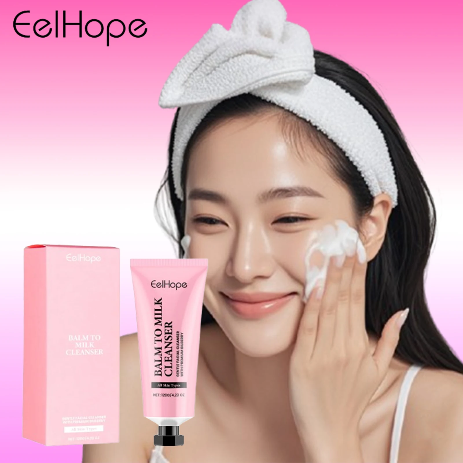 Oil Control & Pore Minimizing Facial Cleanser - Deeply Moisturize, Anti-Acne & Blackhead Removal, Exfoliating Face Wash