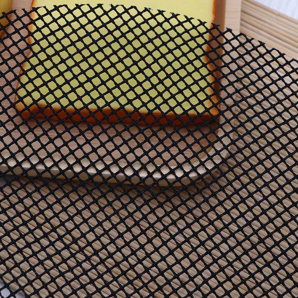 

2pcs Non-stick Mats High Temp Resistant Reusable PTFE Coated Fiberglass Sheets for Non-Stick Pad Oven Pizza Cookies