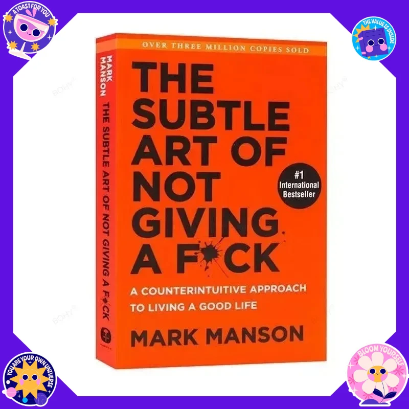 The Subtle Art of Not Giving A F*ck / Every Thing Is F*cked By Mark Manson Self Management Stress Relief Book book libreria