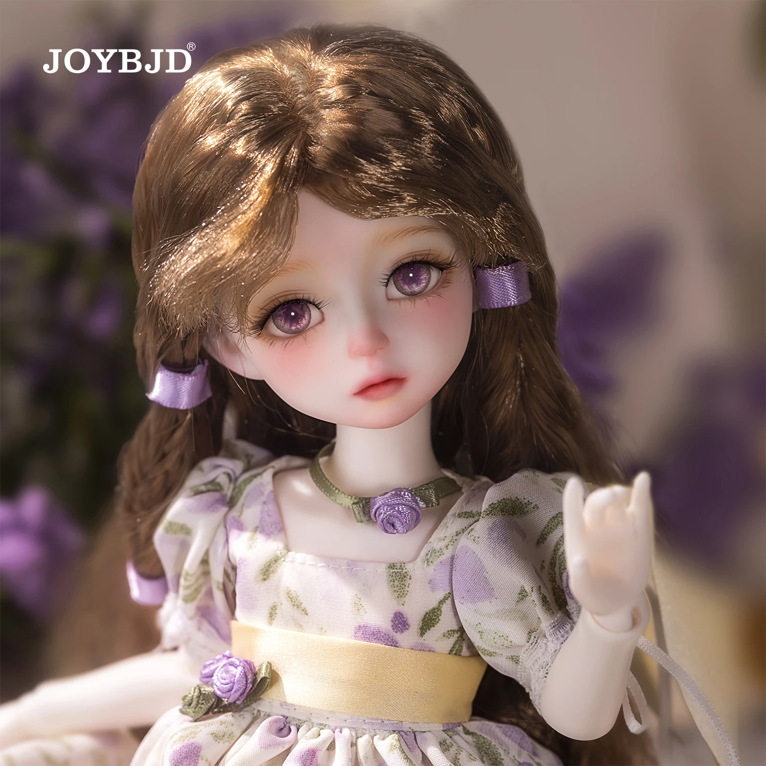 

Fantasy Angel 1/6 Ari Full Set B BJD Doll Spring Picnic Maiden in Pastoral Style Handmade Ball-Jointed Doll Lovely Gift