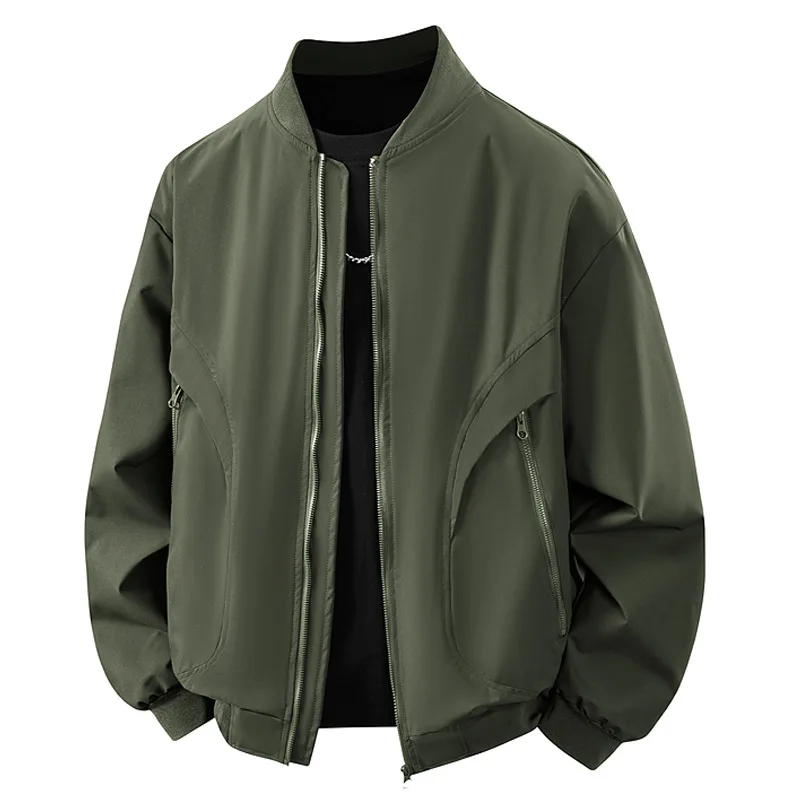 

's Spring Autumn Korean Style Thin Baseball Versatile Men's Plus Size Trendy