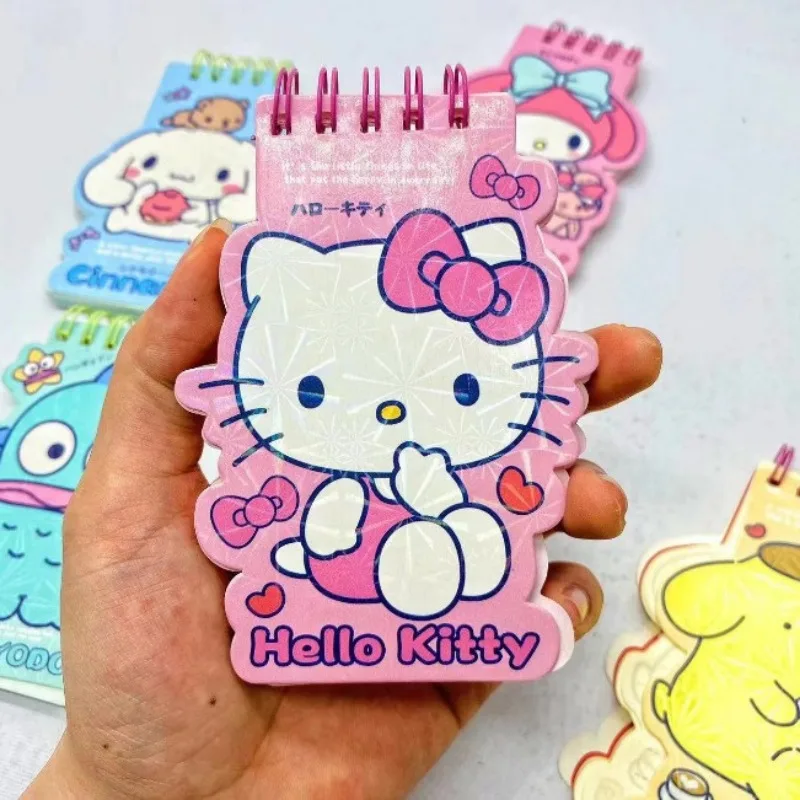 Sanrio Hello Kitty My Melody Cinnamoroll  Styling Coil Diy Pendant Coloring Page Notebook Note Stationery Supplies Kid Gifts