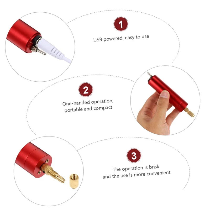 BAAG-электрическая дрель, электрический гравер, USB гравировка, мини-ручка для вырезания, портативный набор инструментов, ручная дрель для инструмента для гравировки ювелирных изделий