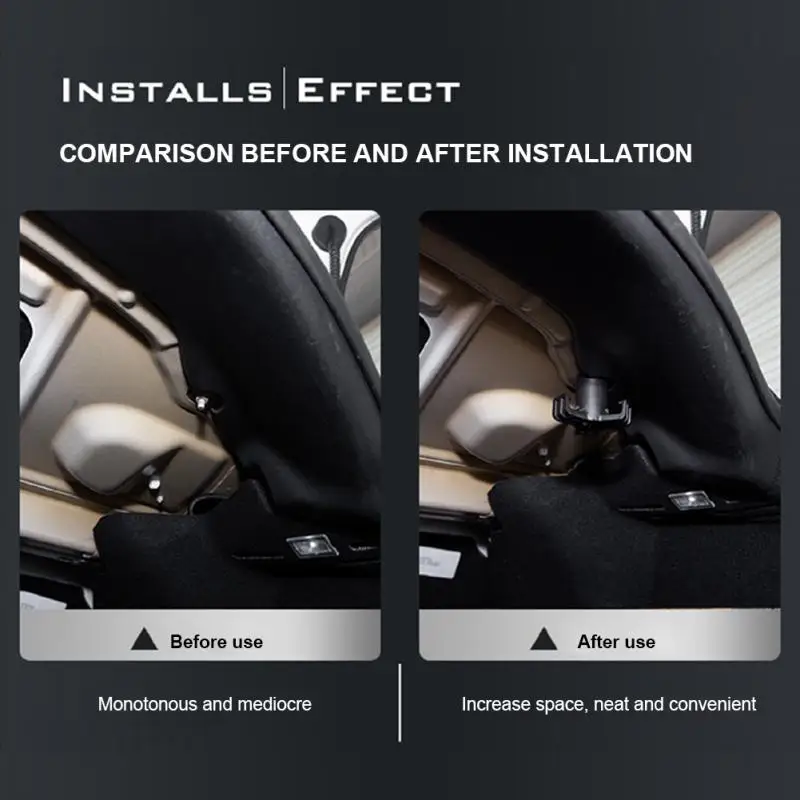 トランク食料品バッグフック、車のペンダント、ラゲッジコンパートメント、グローブ、車のアクセサリー、モデル3