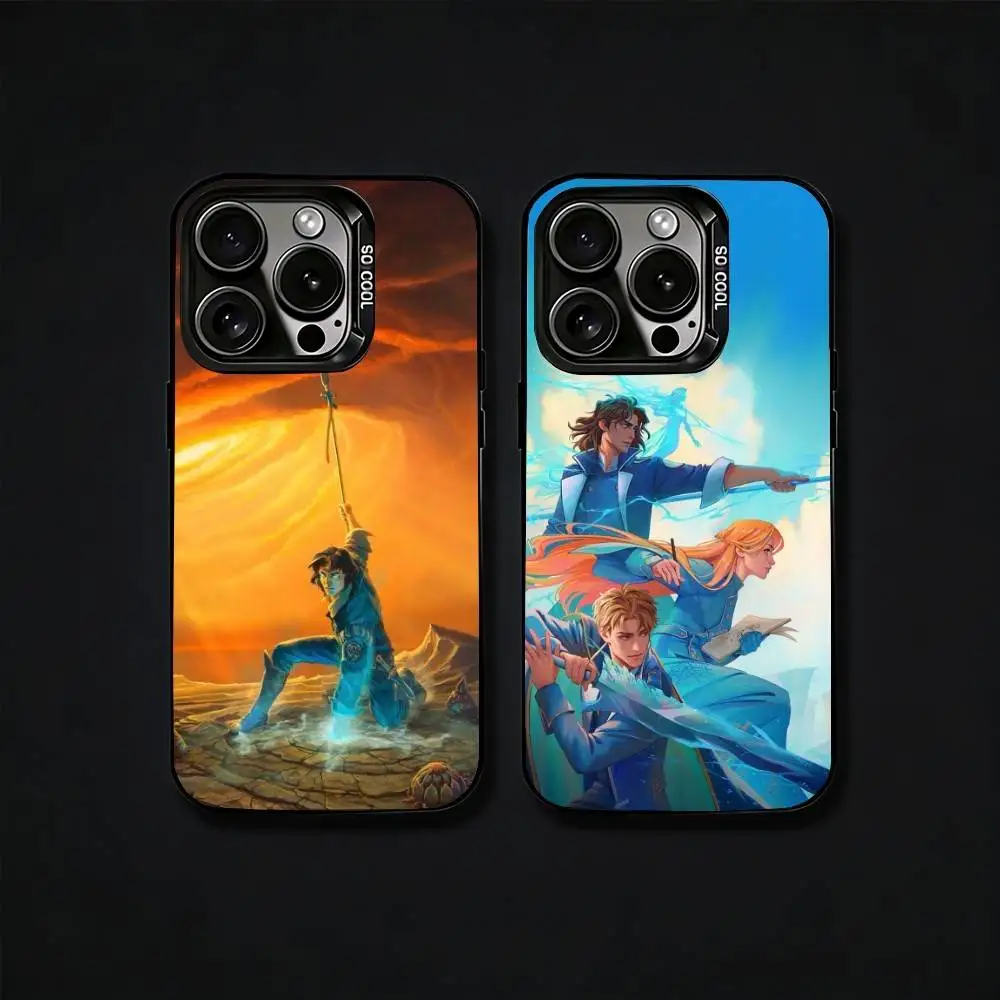 

S-Stormlight A-Archive Phone Case For iPhone17, 16,15,14,13,12 Pro Max Black Candy Matte Shockproof Cover