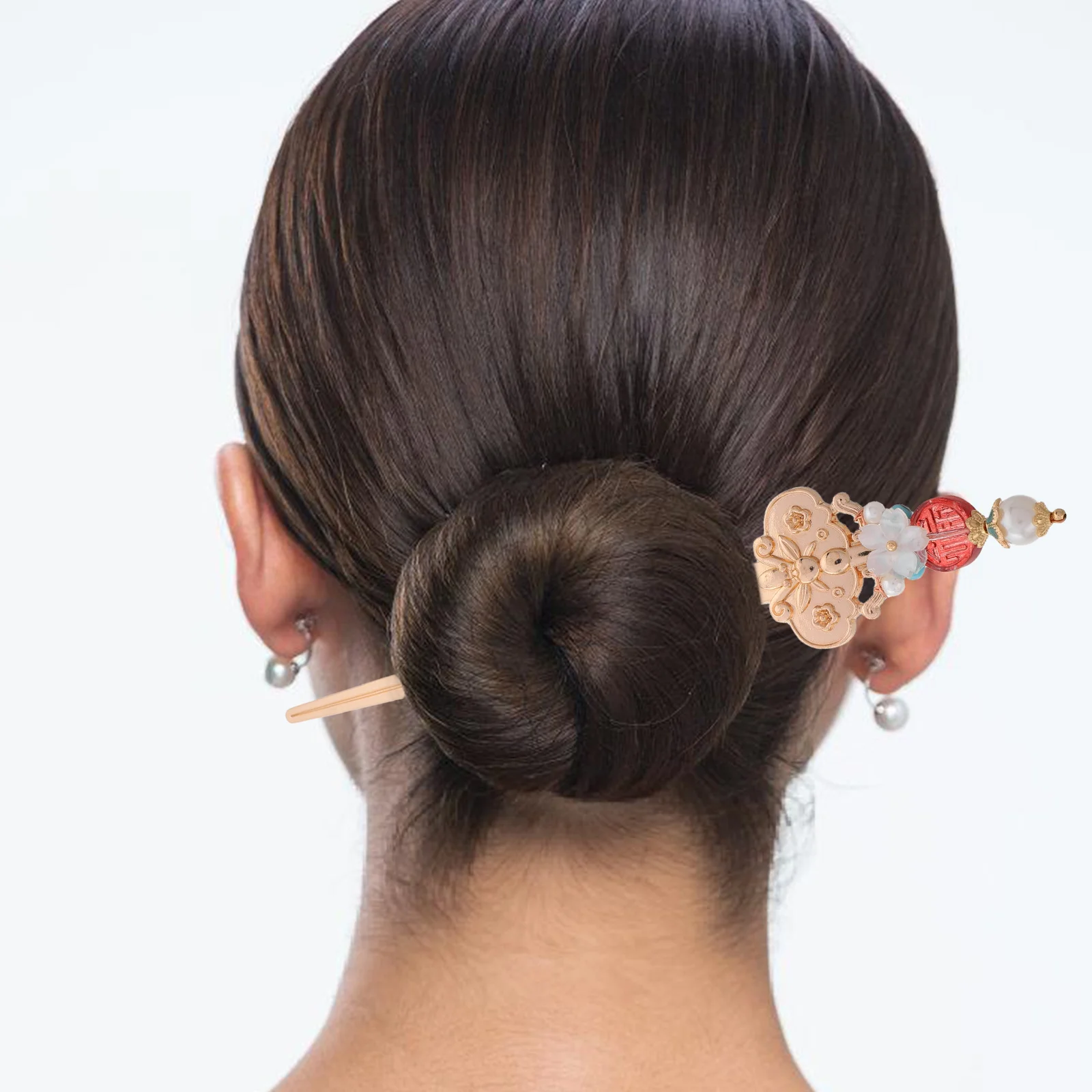 

Hanfu Hairpin Knot Claw Clips Bridesmaid Wedding Accessories Versatile Use Traditional Chinese