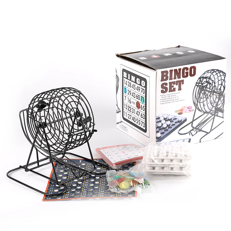 Overseas Sturdy and Durable Bingo Set Essential for Parent - Child Fun Toys