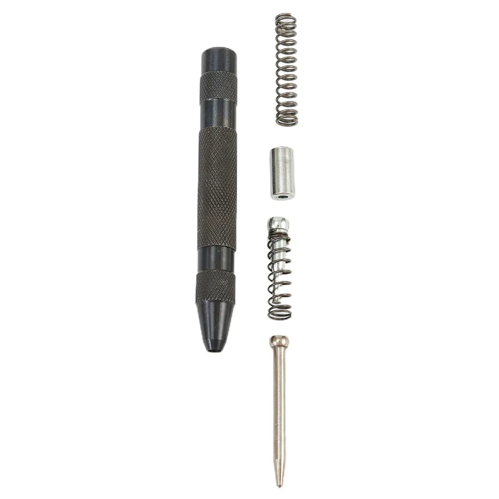 Metal Centre Punch Press Dent Marker Spring Tool Wood 130mm 1pc Automatic HSS Heavy Duty High Quality Portable