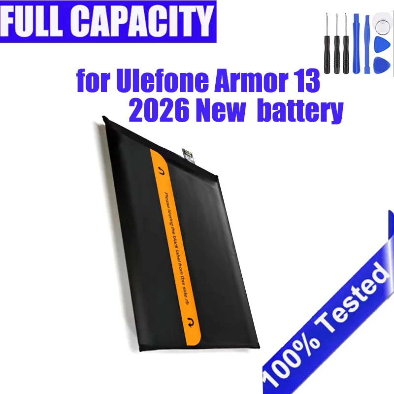 New Battery for Ulefone Power Armor 13 13200mAh 6.81" Phone Rechargeable Bateria