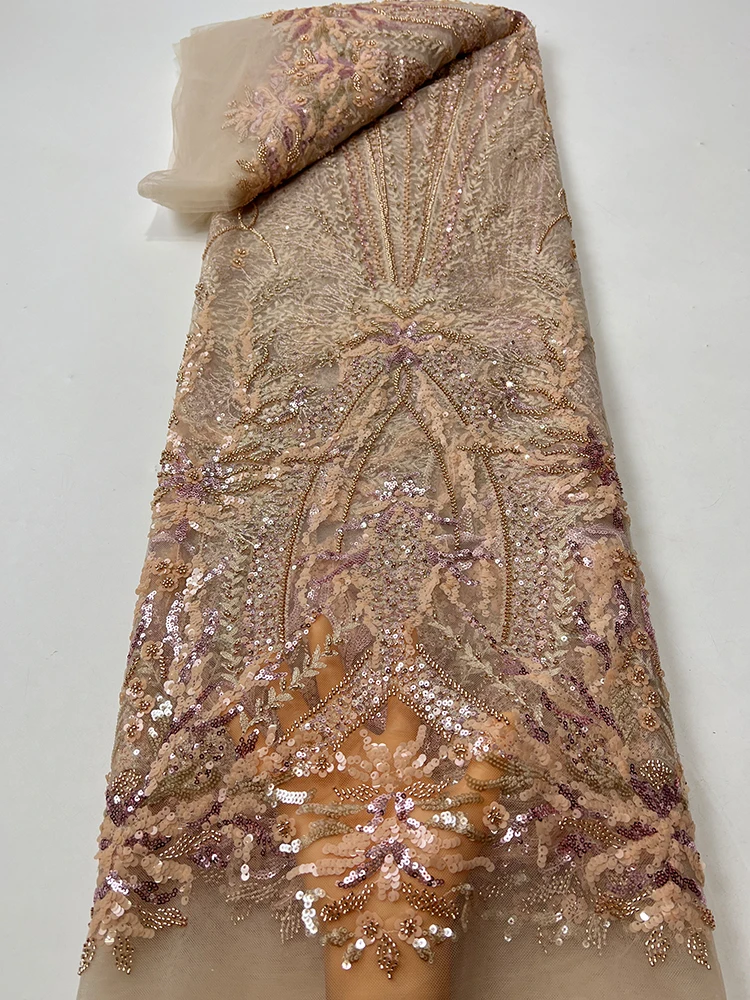 

Синяя вышитая тюлевая ткань с бисером, аппликациями в виде фейерверков, блестящими пайетками, для платьев, свадебных нарядов, детской одежды