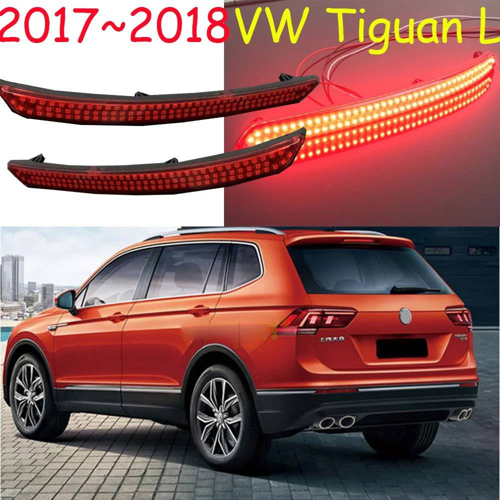 

car bumper tail light for Volkswagen Tiguan L taillight LED Reflector 2017~2018y car accessories Taillamp for VW Tiguan fog lamp